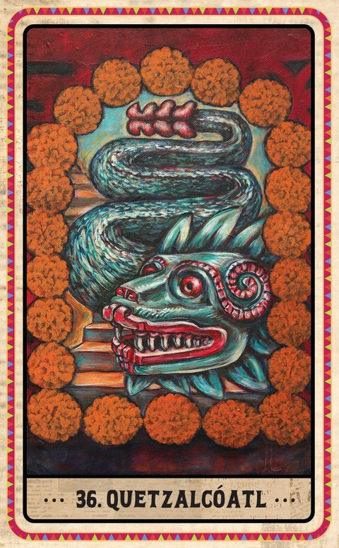 Dia De Los Muertos Oracle cards Blue Angel - Hobby.lt 🇬🇧
