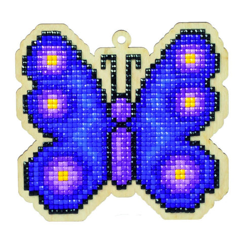 Diamond mosaic souvenir Butterfly WW117 - Hobby.lt 🇬🇧