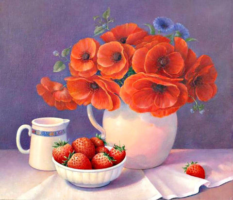 Diamond painting Bright Morning AZ - 1379 Size: 50х40 - Hobby.lt 🇬🇧