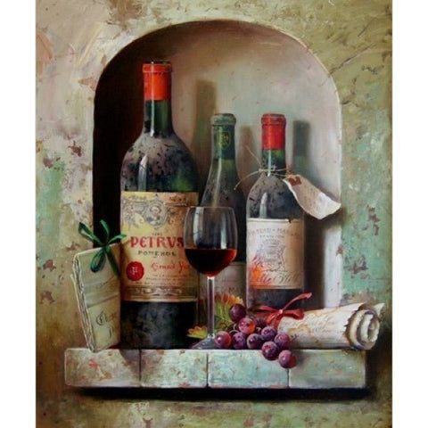 Diamond painting Château Pétrus AZ - 1105 Size: 40х50 - Hobby.lt 🇬🇧