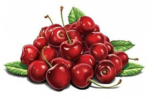 Diamond painting Cherries AZ - 1116 Size: 30х20 - Hobby.lt 🇬🇧