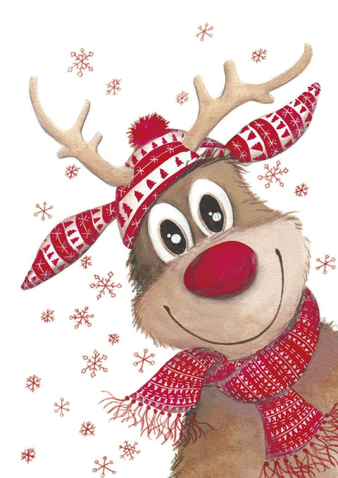 Diamond painting kit Christmas Deer WD109 - Hobby.lt 🇬🇧