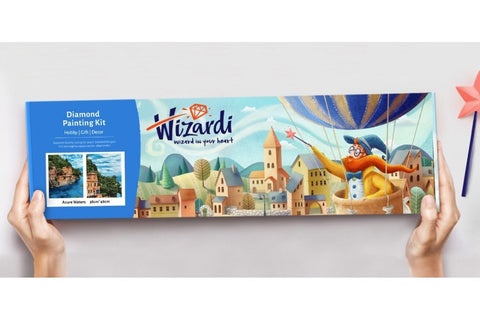 Diamond painting kit City Bridge WD2430 - Hobby.lt 🇬🇧
