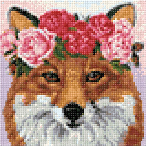 Diamond painting kit Foxy Lady WD271 - Hobby.lt 🇬🇧