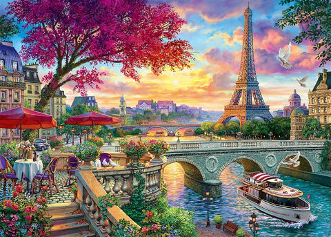 Diamond painting kit Gorgeous Paris WD2500 - Hobby.lt 🇬🇧