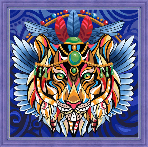 Diamond Painting Kit Tiger AZ-1593 30_30cm