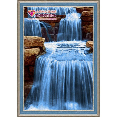 Diamond painting Noisy Water AZ - 1492 Size: 40х60 - Hobby.lt 🇬🇧