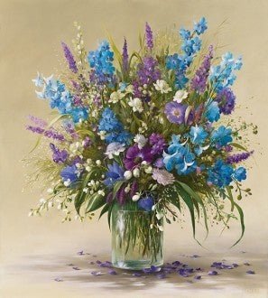 Diamond painting Wild Flowers AZ - 1097 Size: 50х55 - Hobby.lt 🇬🇧