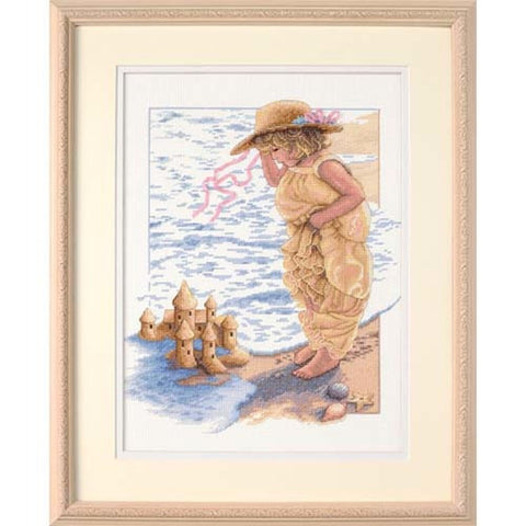 DIMENSIONS Sandcastle Dreams, Counted Cross Stitch_13730 - Hobby.lt 🇬🇧