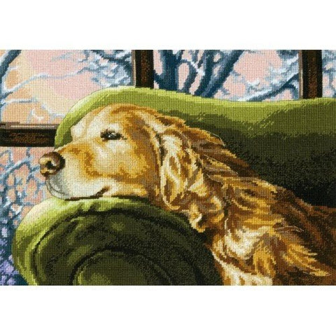 DIMENSIONS Siuvinėjimo rinkinys „Žiemos pogulis“ 71 - 20078 (36x25 cm) - Hobby.lt 🇬🇧