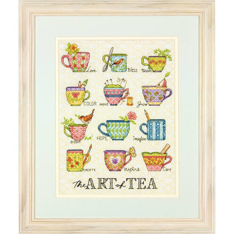 DIMENSIONS The Art of Tea, Counted Cross Stitch_70 - 35335 - Hobby.lt 🇬🇧