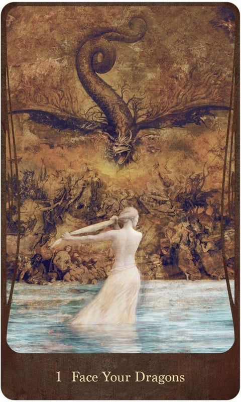 Divine Nature Oracle Cards and Book set US Games Systems