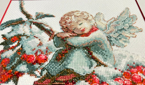 Dreamy Angel - Cross Stitch Kit by Aine - Hobby.lt 🇬🇧