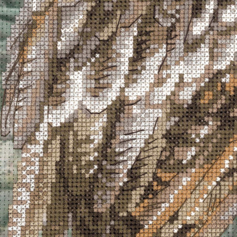 Eagle Owl - Cross Stitch Kit from RIOLIS Ref. no.:0038 PT - Hobby.lt 🇬🇧