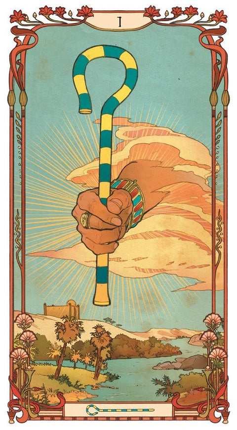 Egyptian Art Nouveau Tarot cards Lo Scarabeo - Hobby.lt 🇬🇧