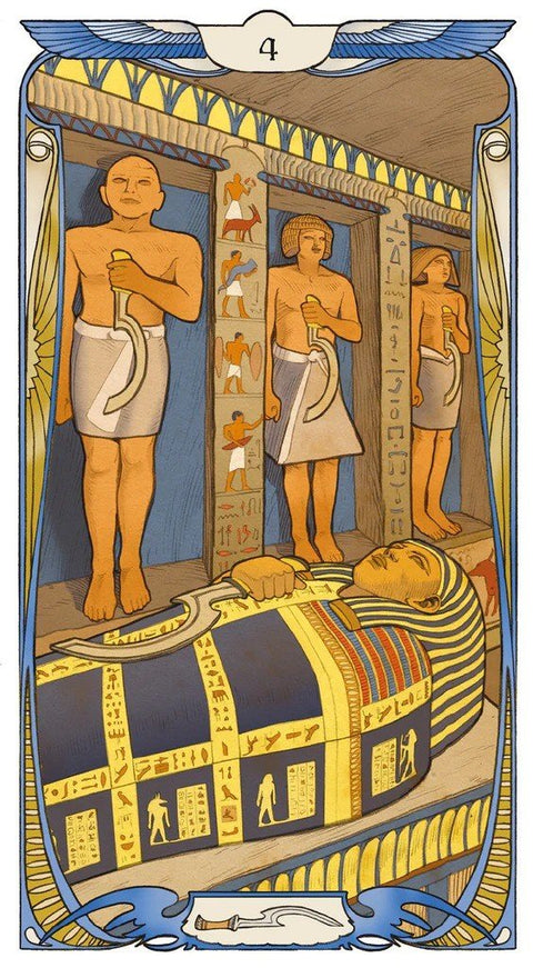 Egyptian Art Nouveau Tarot cards Lo Scarabeo - Hobby.lt 🇬🇧