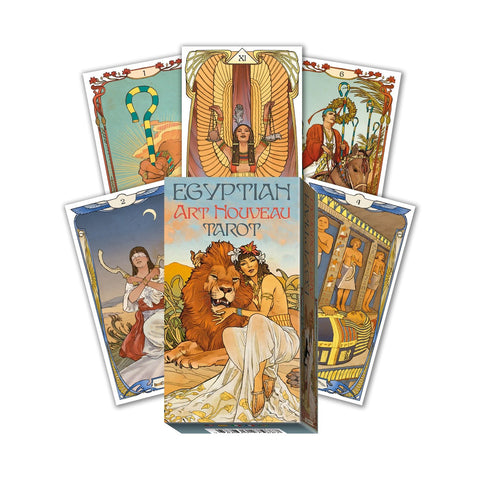 Egyptian Art Nouveau Tarot cards Lo Scarabeo - Hobby.lt 🇬🇧