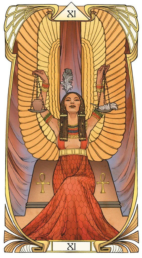 Egyptian Art Nouveau Tarot cards Lo Scarabeo - Hobby.lt 🇬🇧