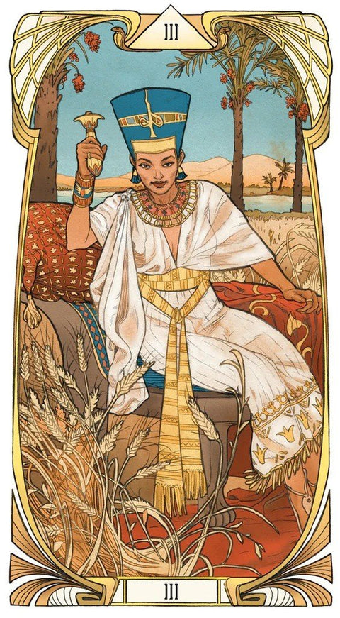 Egyptian Art Nouveau Tarot cards Lo Scarabeo - Hobby.lt 🇬🇧