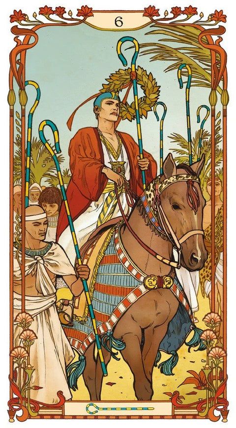 Egyptian Art Nouveau Tarot cards Lo Scarabeo - Hobby.lt 🇬🇧