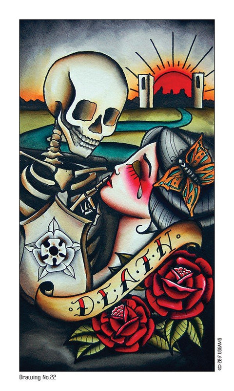 Eight Coins Tattoo Tarot cards US Games Systems - Hobby.lt 🇬🇧