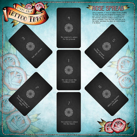 Eight Coins Tattoo Tarot cards US Games Systems - Hobby.lt 🇬🇧