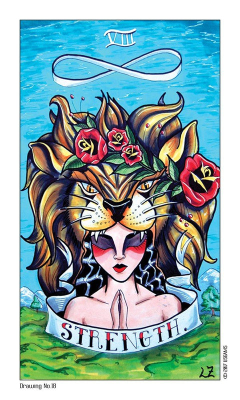 Eight Coins Tattoo Tarot cards US Games Systems - Hobby.lt 🇬🇧