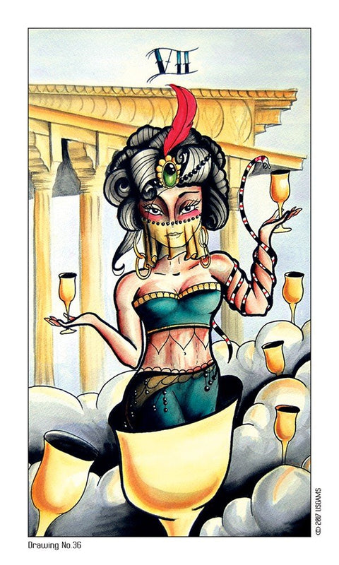 Eight Coins Tattoo Tarot cards US Games Systems - Hobby.lt 🇬🇧