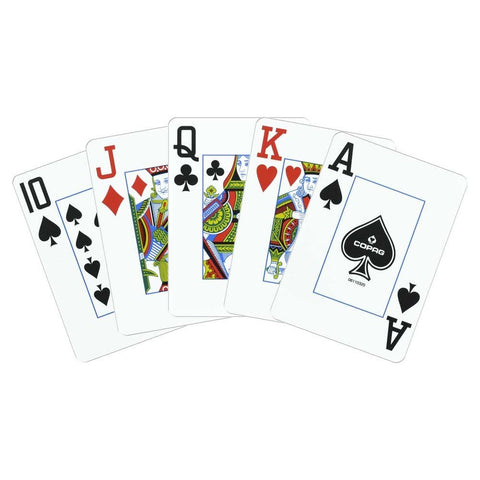 Elite1546 Playing Cards Poker Size orange/brown Double Deck Set Copag - Hobby.lt 🇬🇧