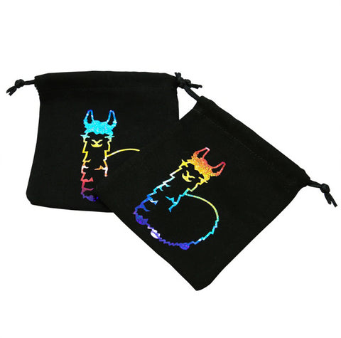 Fabulous Llama Dice Bag Lo Scarabeo