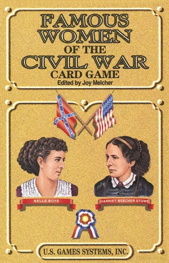 Famous Women of the Civil War playing card game