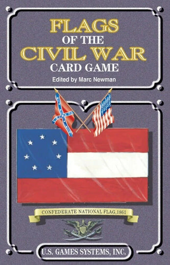 Flags of the Civil War playing card game