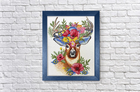 Forest Deer 40х50 Diamond Painting Set Cs2542