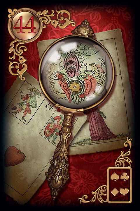 Gilded Reverie Lenormand cards US Games Systems