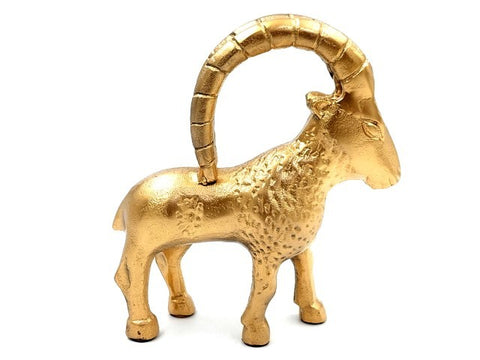 Gold decorative figurine - Capricorn - CAP2