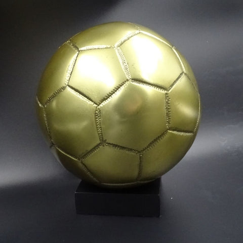 Golden Football Figure - a gift for a footballer - MUS-23