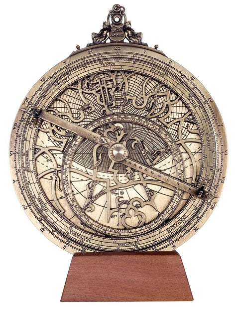 Grand Brass Astrolabe Rojas H34