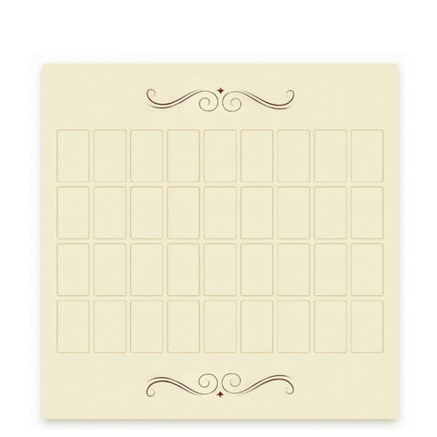 Grand Tableau Lenormand Tarot Cloth Lo Scarabeo