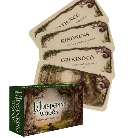 Inspirational Whispering Woods cards US Games Systems