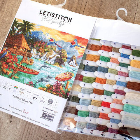 Island Life SLETI925 - Cross Stitch Kit