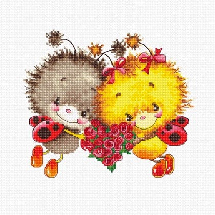 Ladybug SB1142 - Cross Stitch Kit