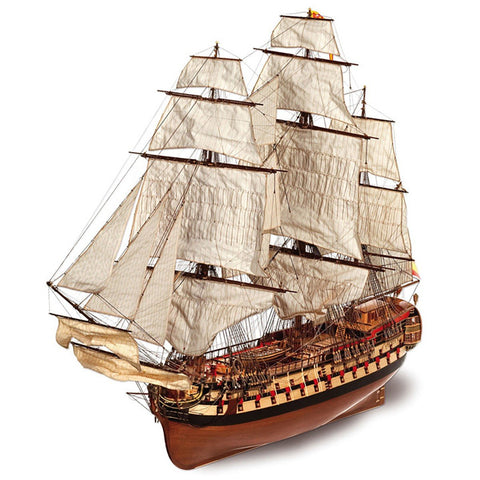 LARGE Gun Ship "Montanes" - Wooden Model Ship Kit by Occre | 15000 - Hobby.lt ??