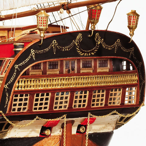 LARGE Gun Ship "Montanes" - Wooden Model Ship Kit by Occre | 15000 - Hobby.lt ??