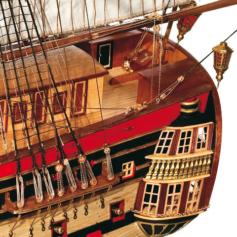 LARGE Gun Ship "Montanes" - Wooden Model Ship Kit by Occre | 15000 - Hobby.lt ??