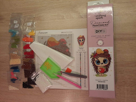 Little Tiger 20х20 Diamond Painting Set Cs2700