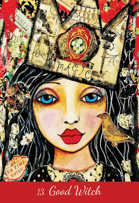 Love Your Inner Goddess Oracle cards Blue Angel