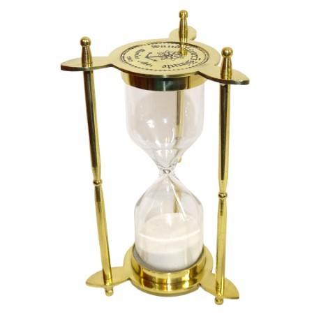 Marine brass hourglass 5 min. ST8