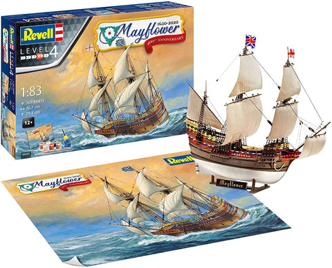 Mayflower 400th Anniversary - Plastic Modelling Kit By Revell