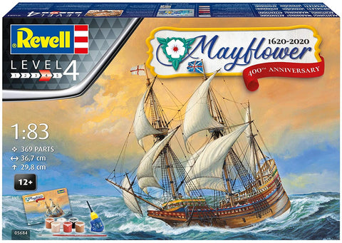 Mayflower 400th Anniversary - Plastic Modelling Kit By Revell