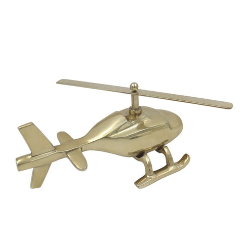 Metal model helicopter - a gift for an aviation fan - N-2962